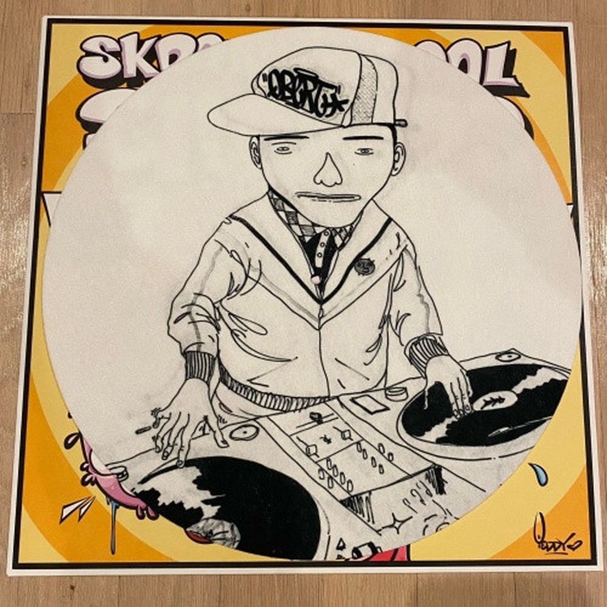 Skratchy Seal – Slippers (Next Cosmos) – Slipmats (Pair)