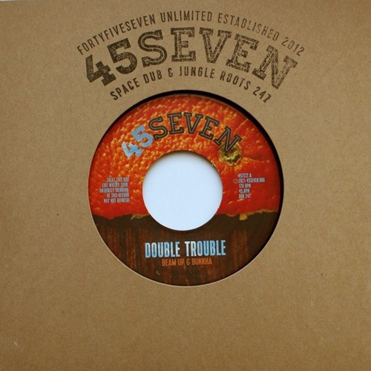 Beam Up & Bukkha – Double Trouble – 7″ Vinyl