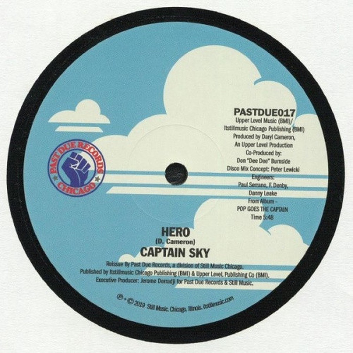 Captain Sky – Moonchild / Hero – 12″ Vinyl