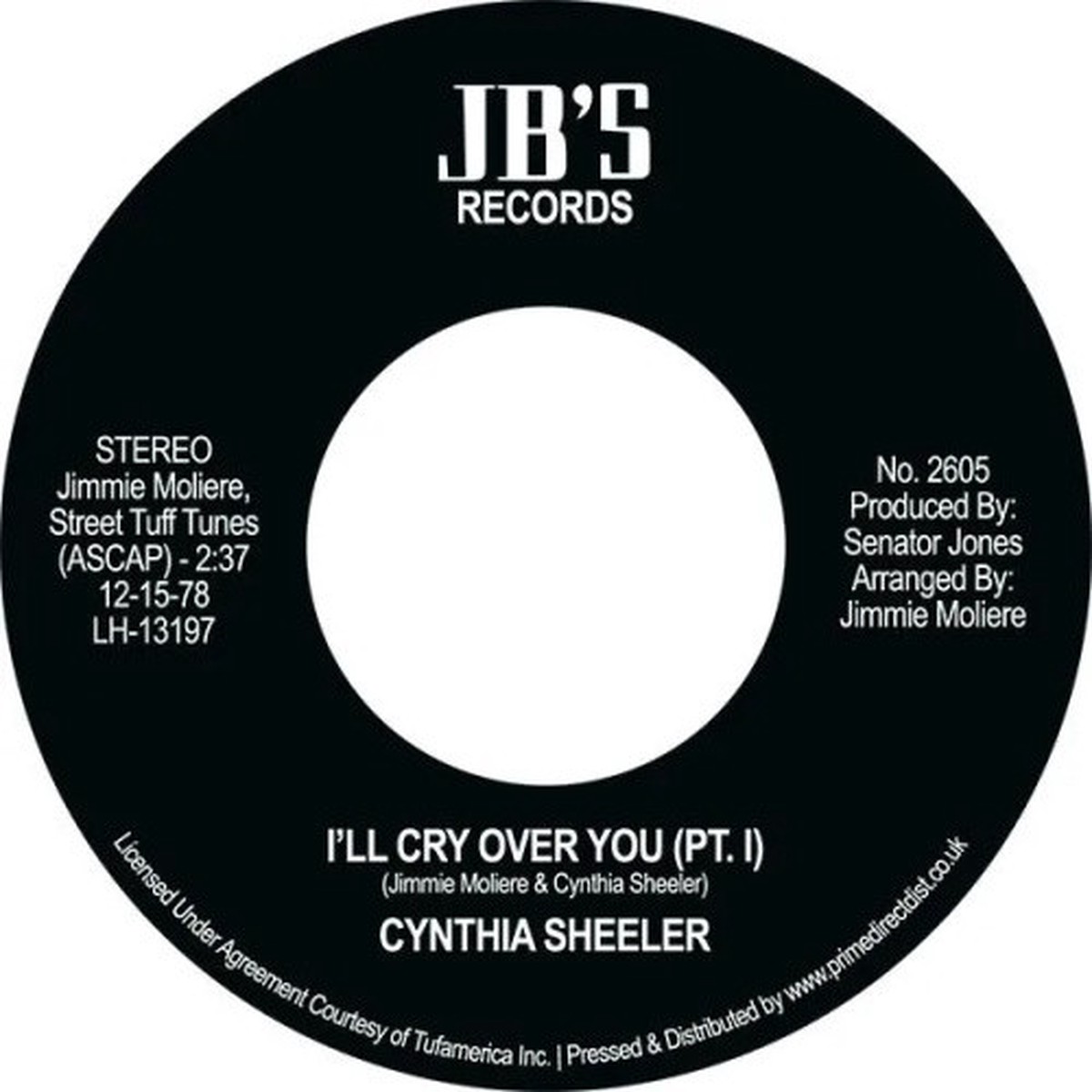 Cynthia Sheeler – I’ll Cry Over You RSD – 7″ Vinyl