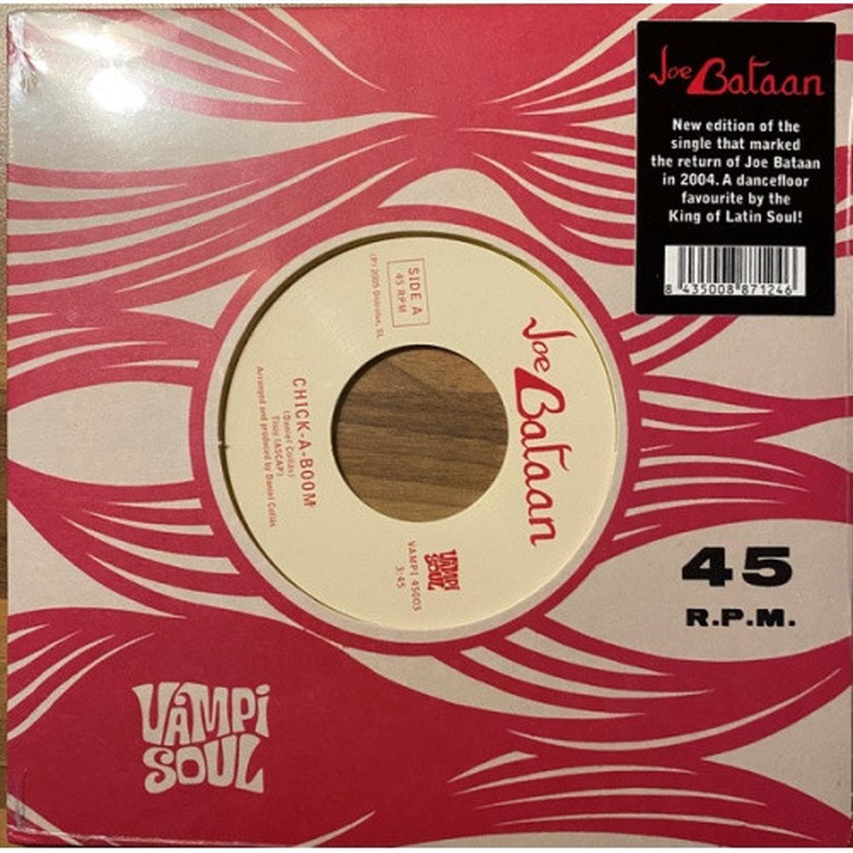 Joe Bataan – Chick-A-Boom – 7″ Colored Vinyl