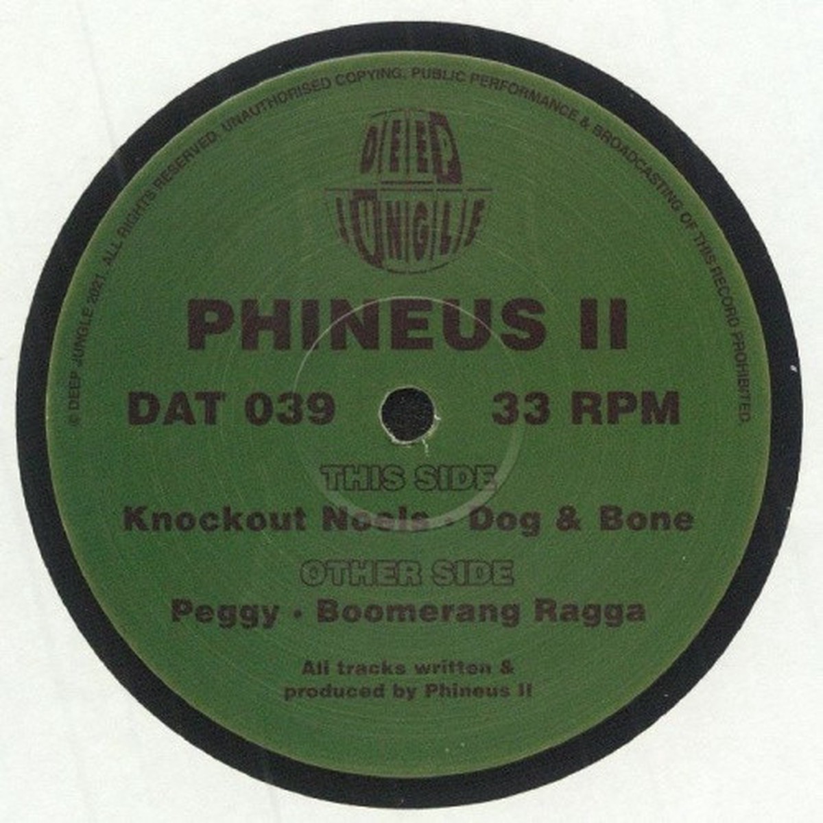 Phineus II – Peggy – 12″ Vinyl