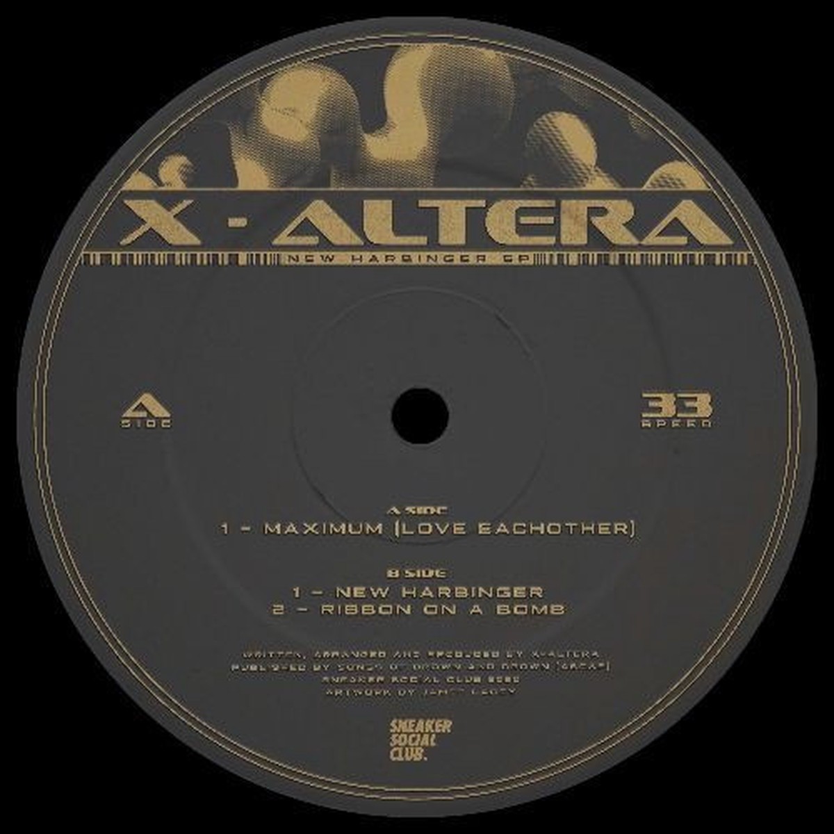X-Altera – New Harbinger Ep – 12″ Vinyl