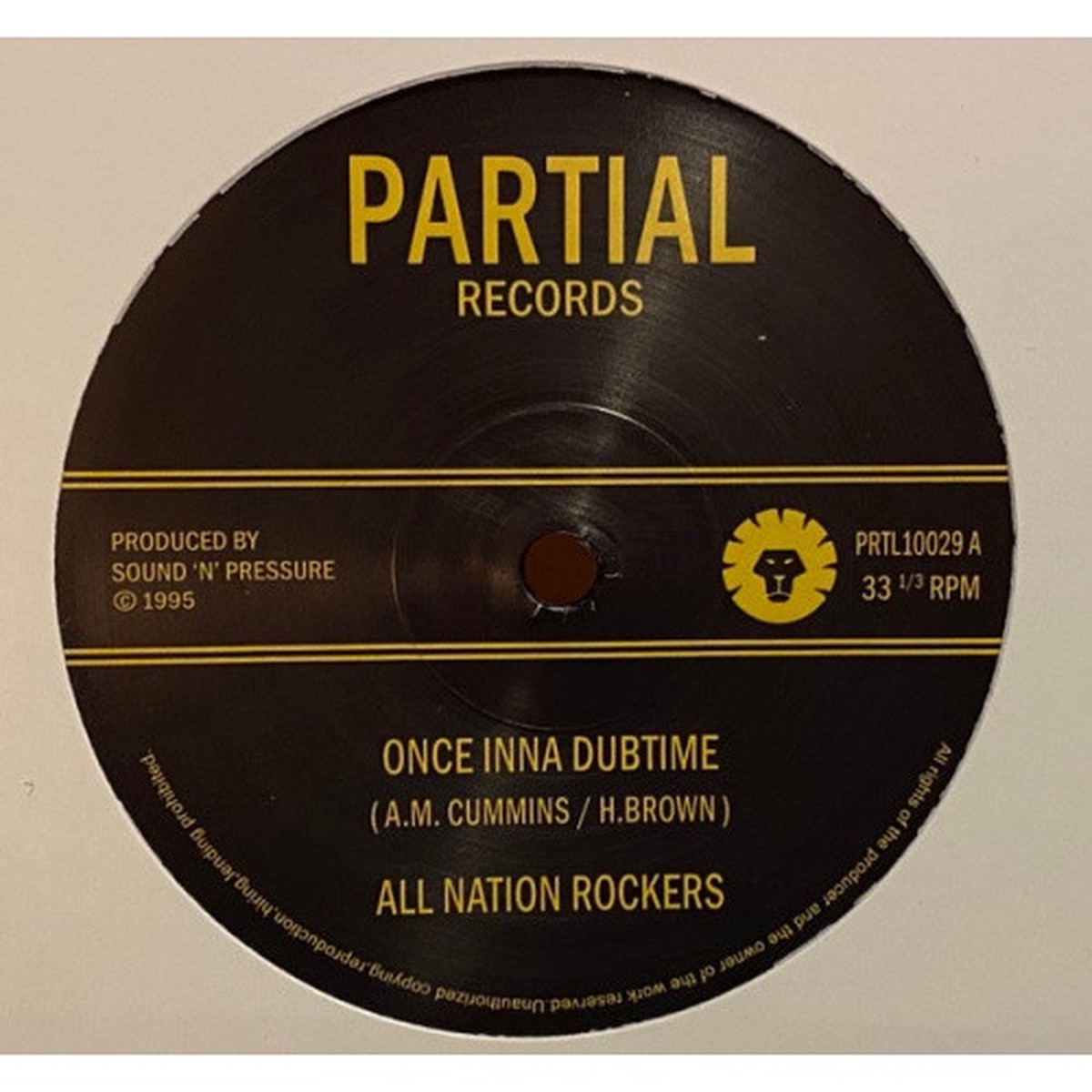 All Nations Rockers – Once Inna Dubtime – 10″ Vinyl