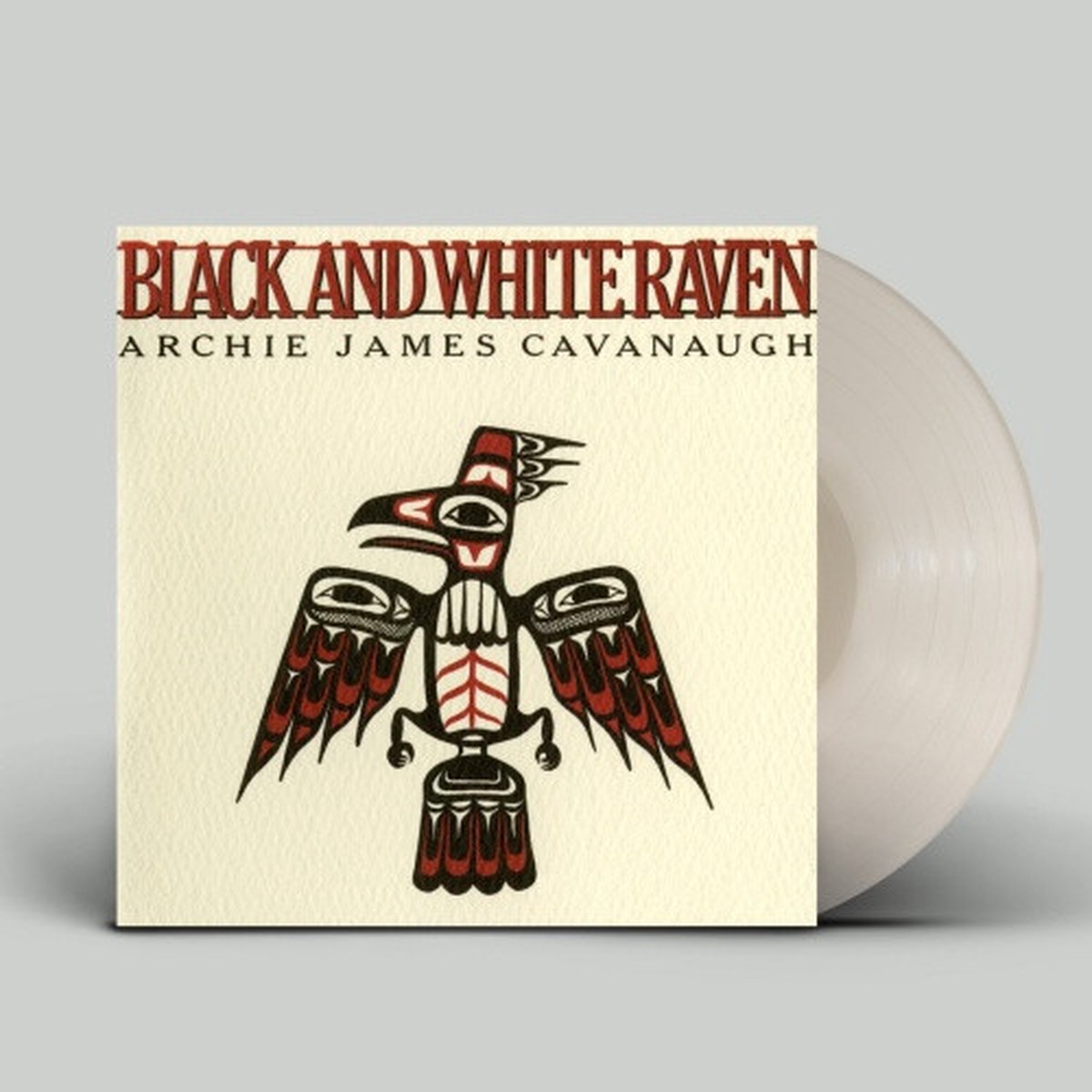 Archie James Cavanaugh – Black And White Rave – LP Colored Vinyl