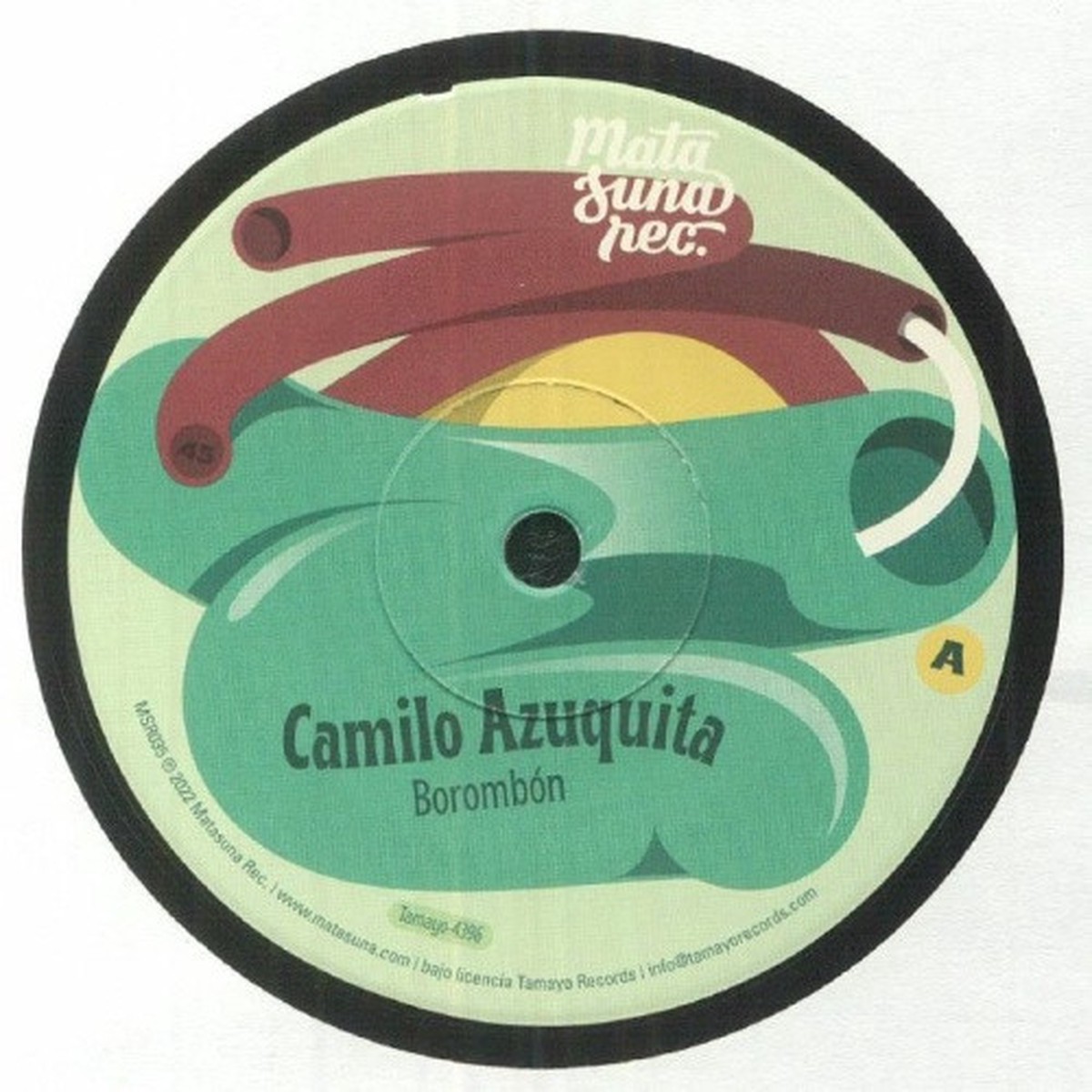 Camilo Azuquita / Panama Brass – Borombon / Con La Mane En La Biblia – 7″ Vinyl