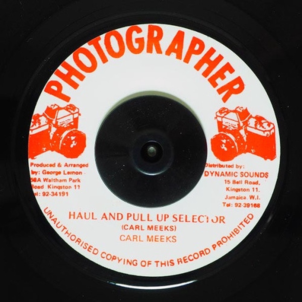 Carl Meeks – Haul And Pull Up Selector – 7″ Vinyl