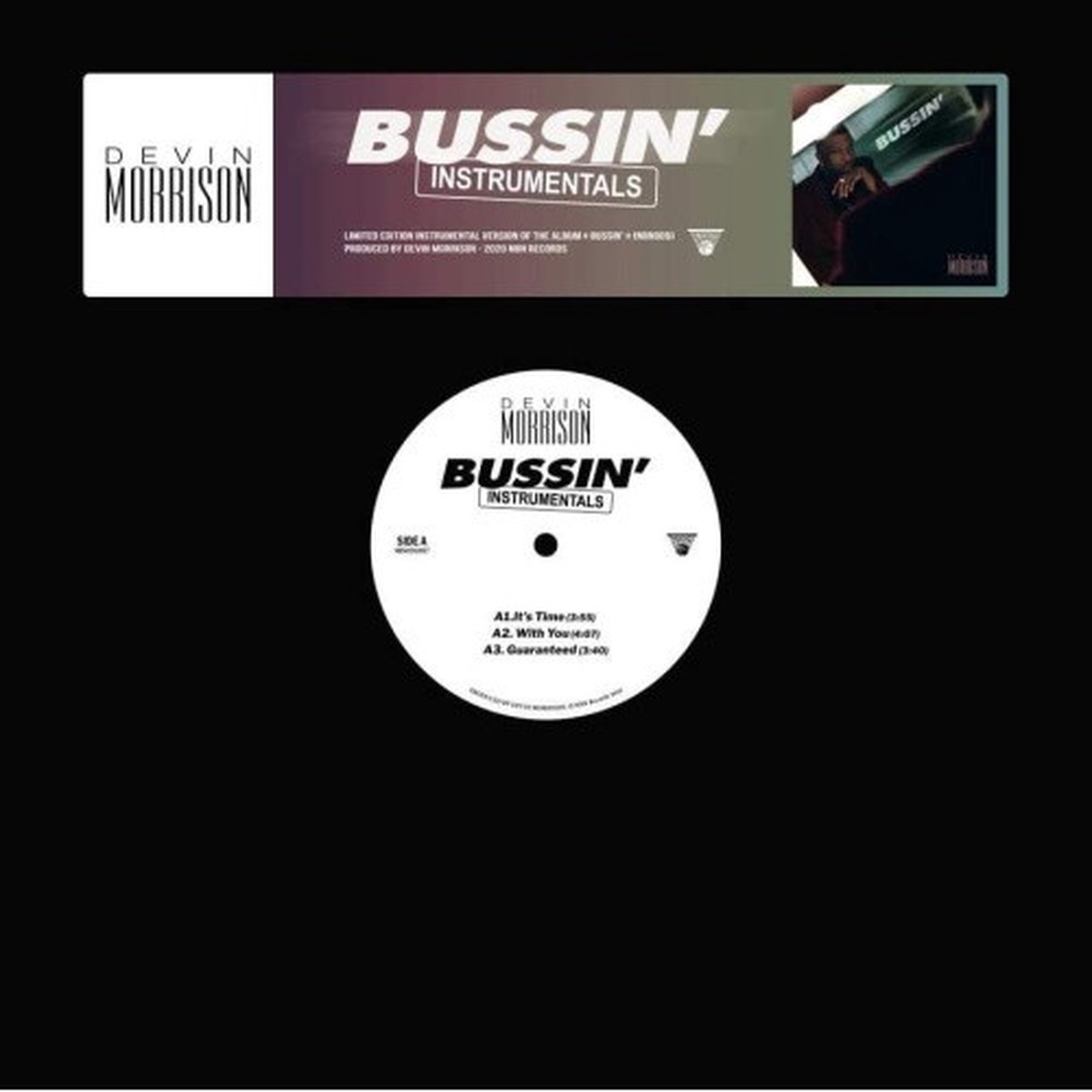 Devin Morrison – Bussin’ (Instrumentals) – 2x LP Vinyl