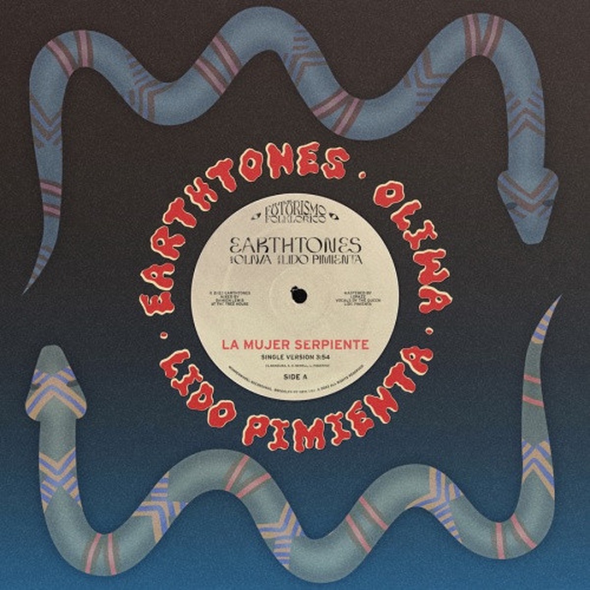 Earthtones – La Mujer Serpiente – 7″ Vinyl