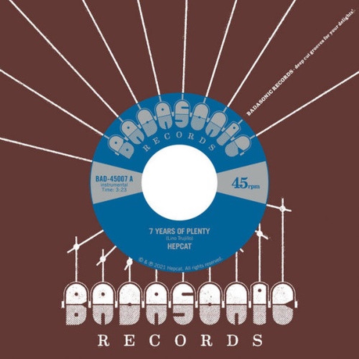 Hepcat – 7 Years Of Plenty – 7″ Vinyl