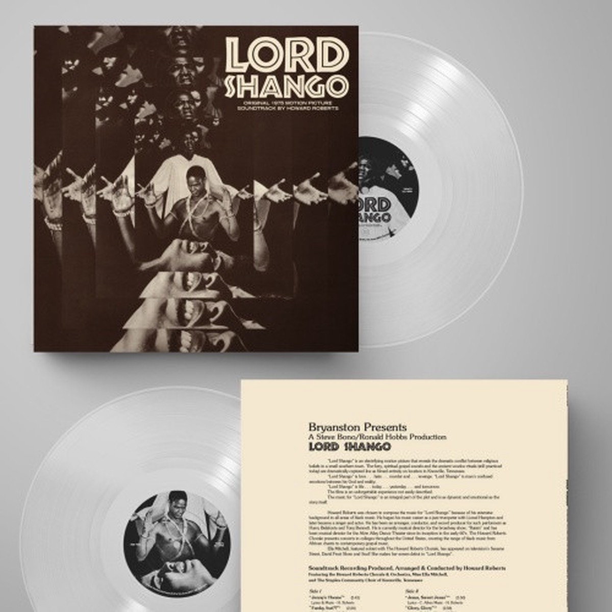 Howard Roberts – Lord Shango – LP Clear Vinyl