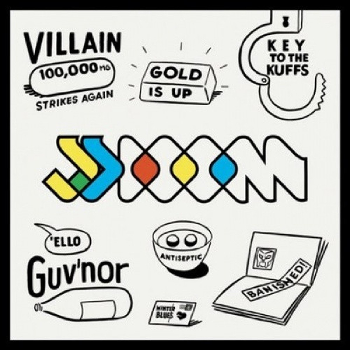 JJ Doom – Keys To The Kuffs – 2x LP Vinyl