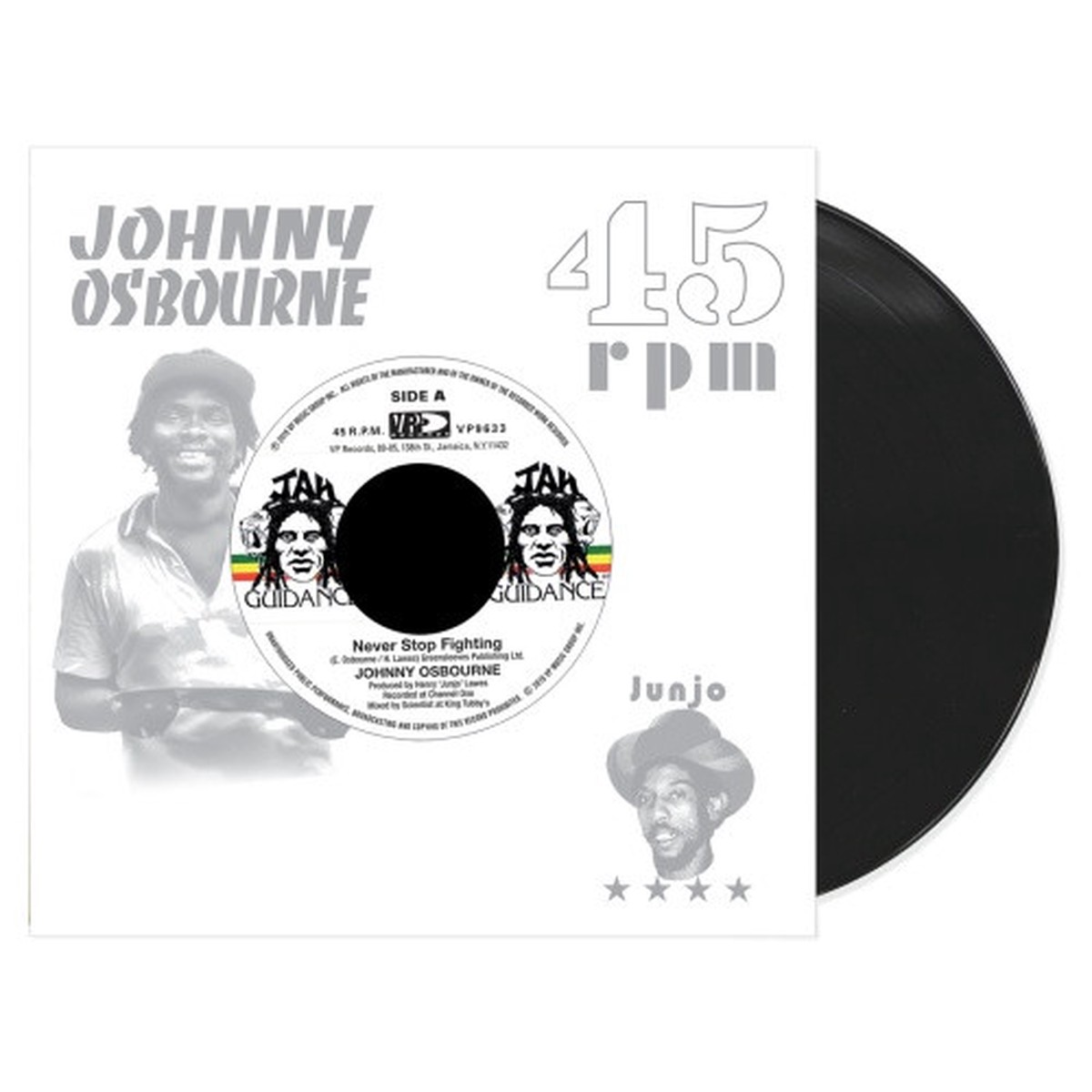 Johnny Osbourne / Roots Radics – Never Stop Fighting – 7″ Vinyl