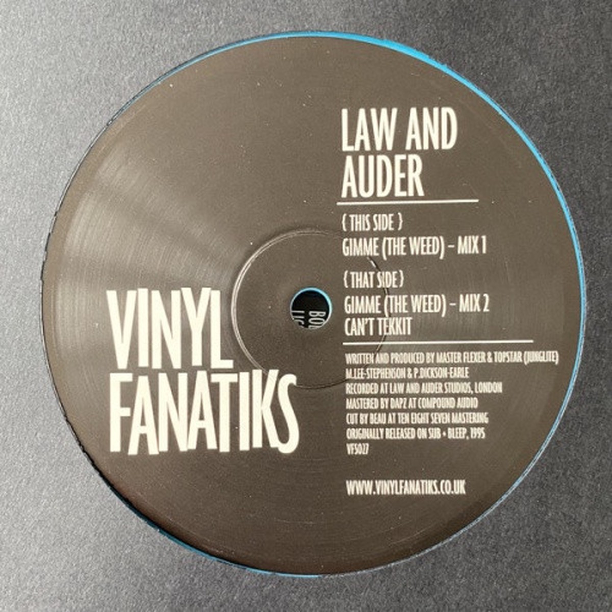 Law And Auder – Gimme (The Weed) – 12″ Vinyl