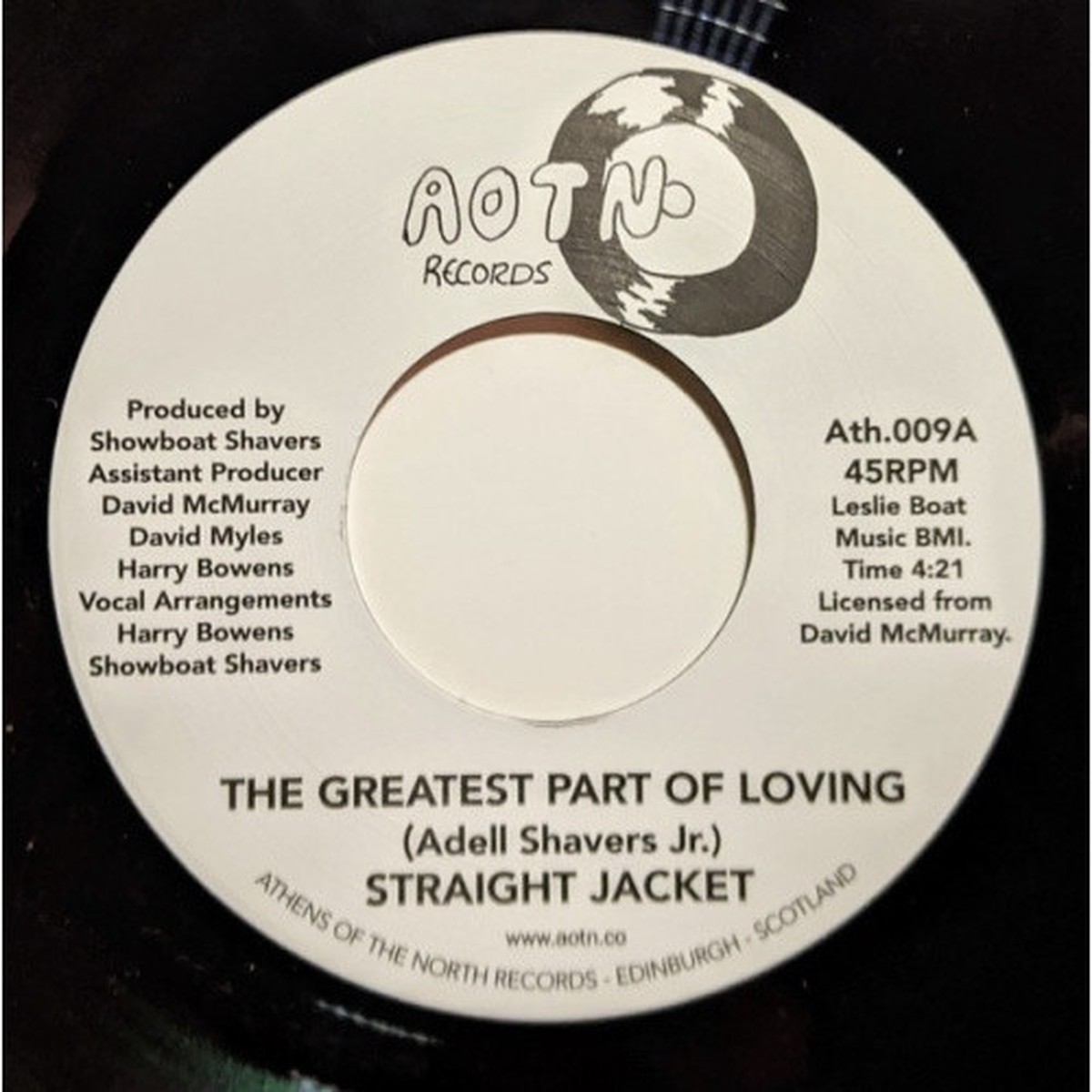 Straight Jacket – The Greatest Part Of Loving – 7″ Vinyl