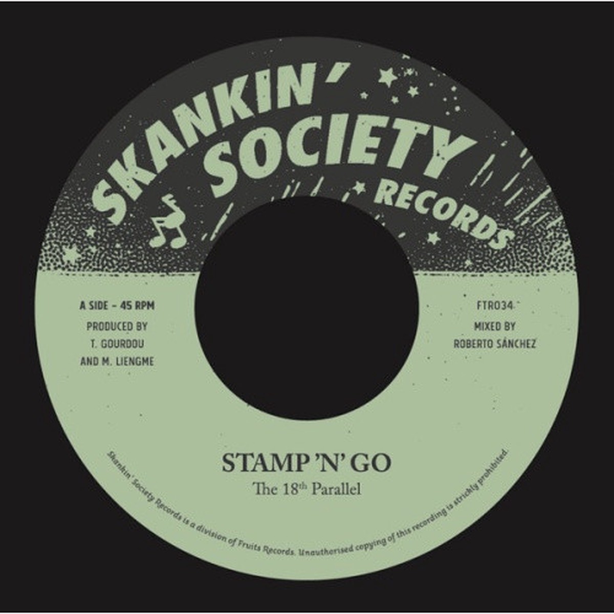 The 18th Parallel – Stamp ‘N’ Go – 7″ Vinyl