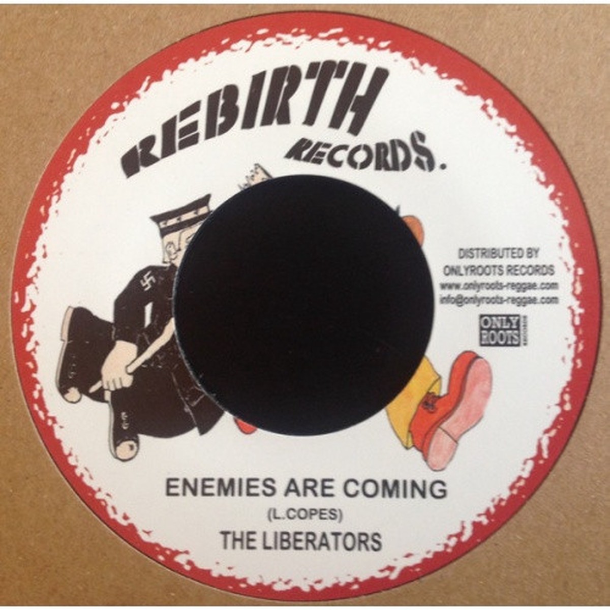 The Liberators – Enemies Are Coming – 7″ Vinyl