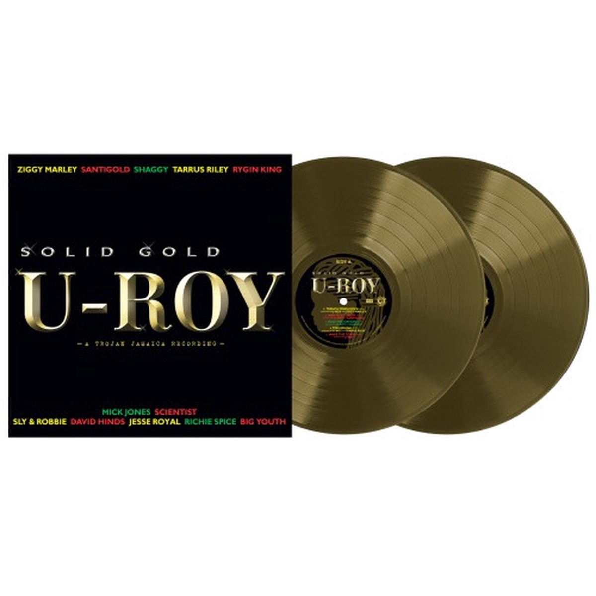 U-Roy – Solid Gold – 2x LP Colored Vinyl