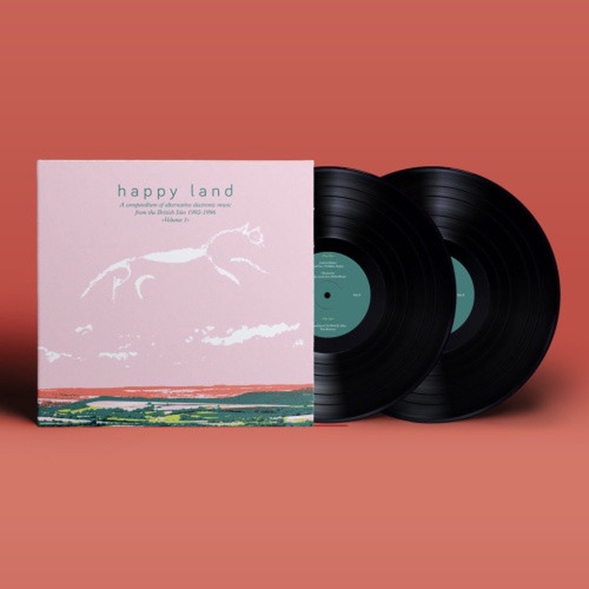 Various Artists – Happy Land (A Compendium Of Electronic Music From The British Isles – 1992-1996) Vol. 1 – 2x LP Vinyl