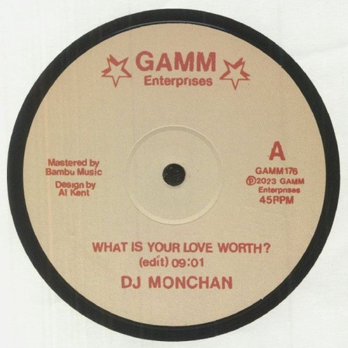 DJ Monchan – What Is Your Love Worth? – 12″ Vinyl