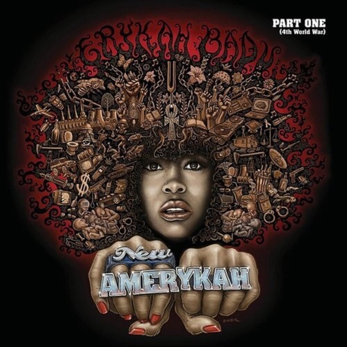 Erykah Badu – New Amerykah: Part One (4th World War) – 2x LP Colored Vinyl