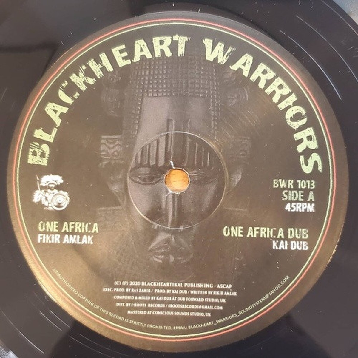 Fikir Amlak – One Africa / Three Wicked Man – 10″ Vinyl