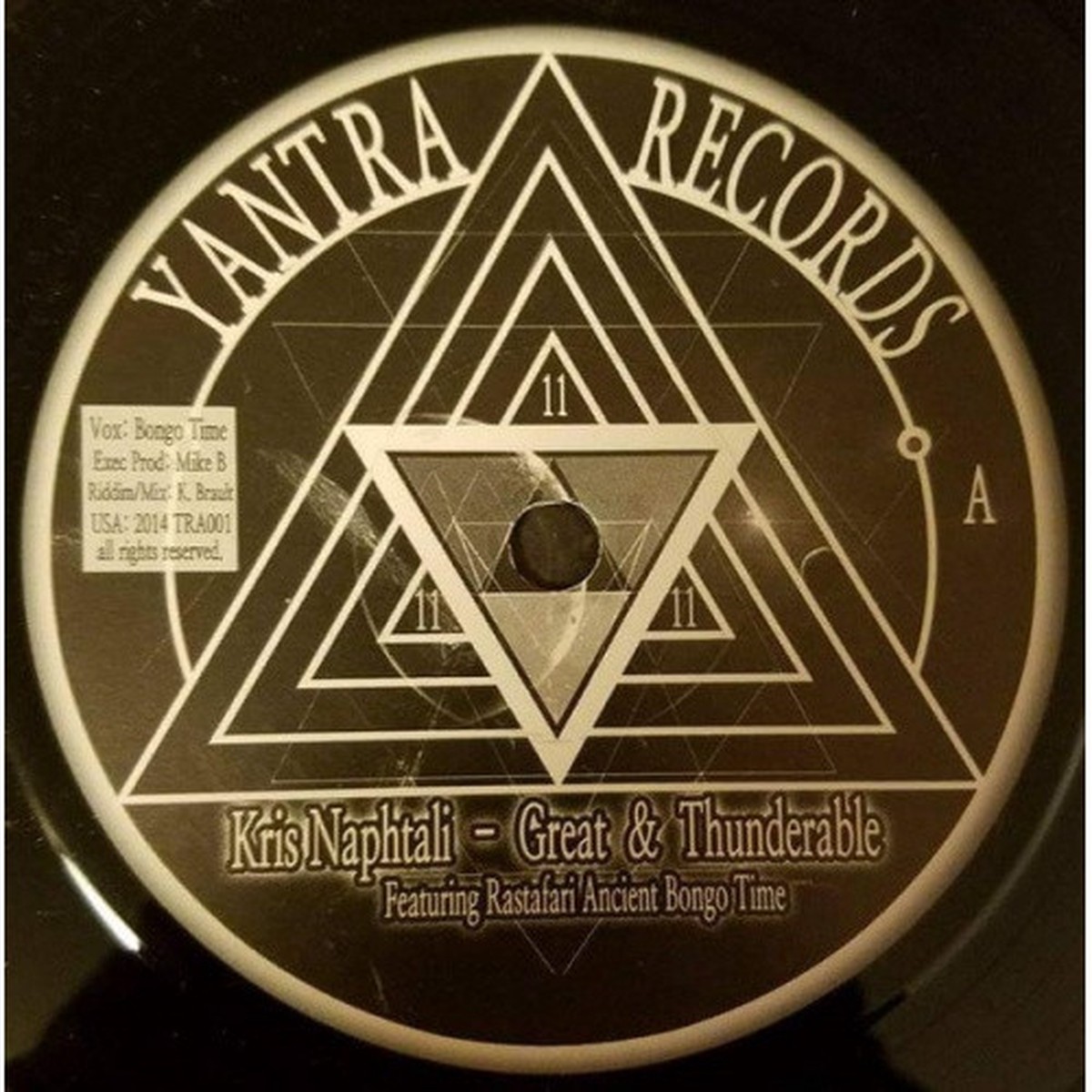 Kris Naphtali – Great And Thunderable – 7″ Vinyl