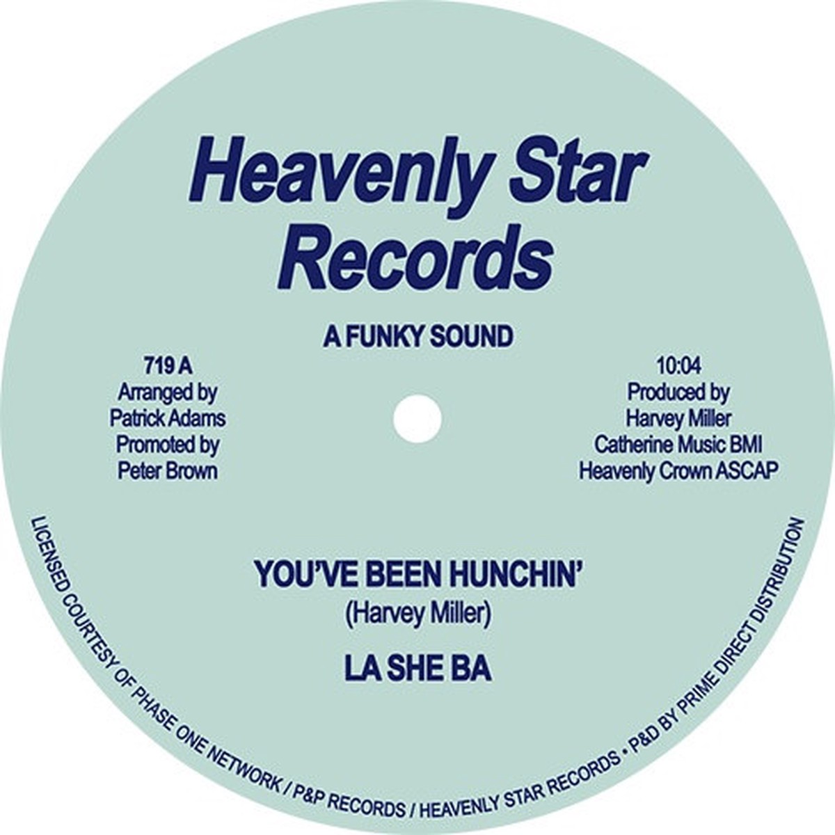 La She Ba – You’ve Been Hunchin’ – 12″ Vinyl