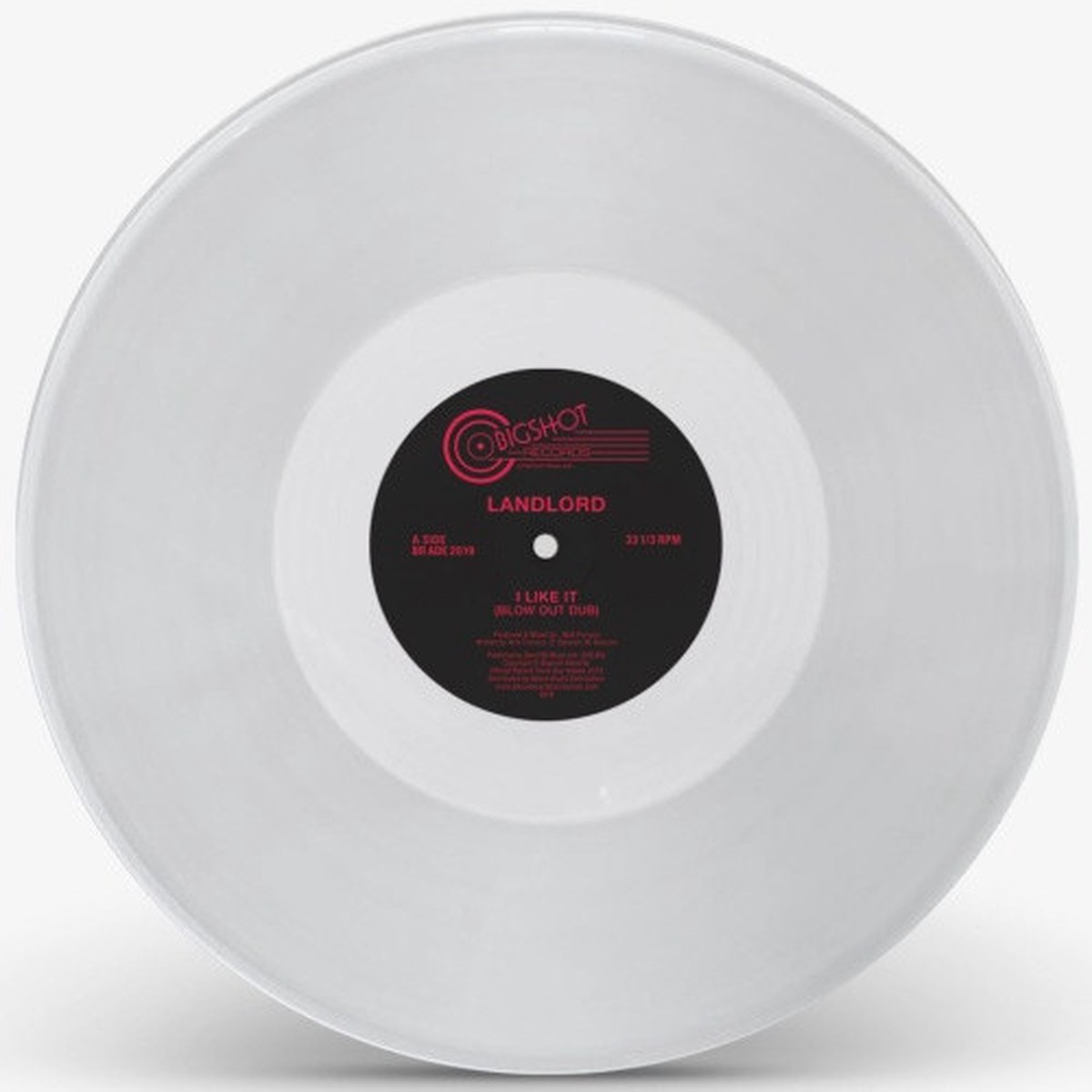 Landlord – I Like It (Blow Out Dub) – 12″ Clear Vinyl