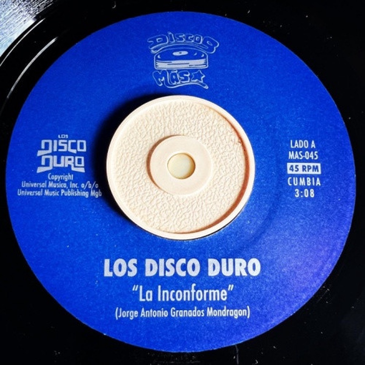 Los Disco Duro – La Inconforme / Oye Como Va – 7″ Vinyl