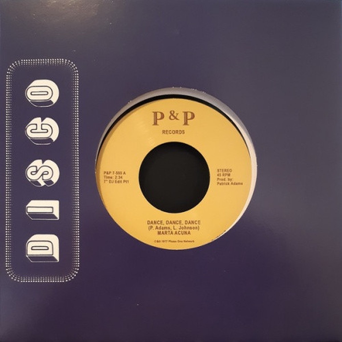 Martin Acuna – Dance, Dance, Dance RSD – 7″ Vinyl