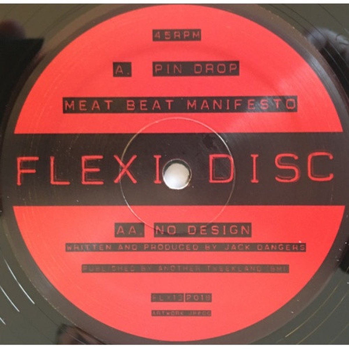 Meat Beat Manifesto – Pin Drop / No Design – 12″ Vinyl