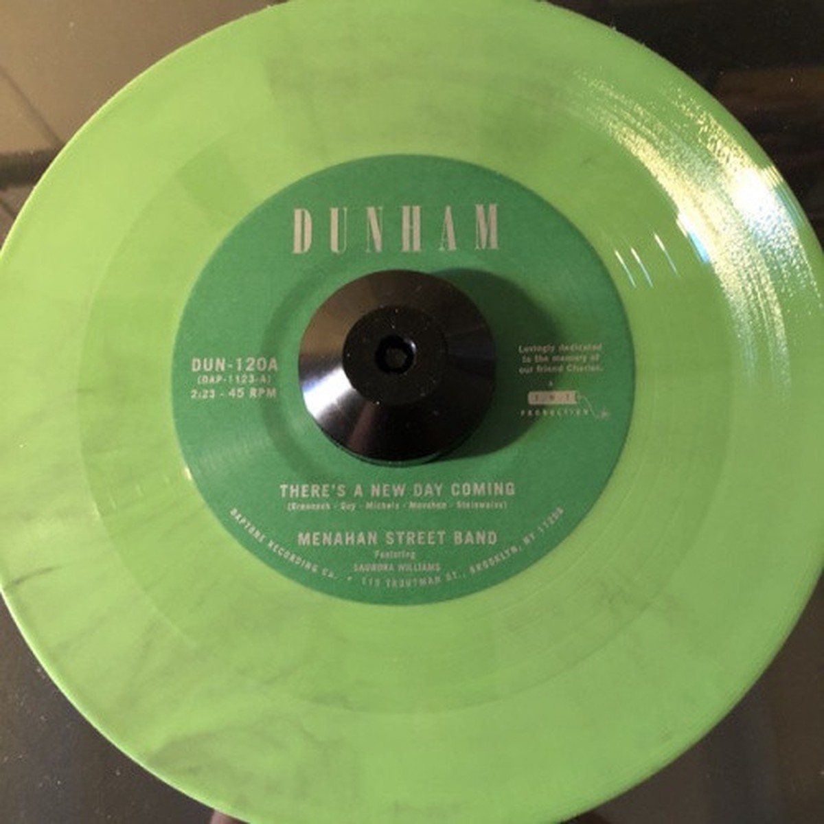Menahan Street Band – There’s A New Day Coming – 7″ Colored Vinyl