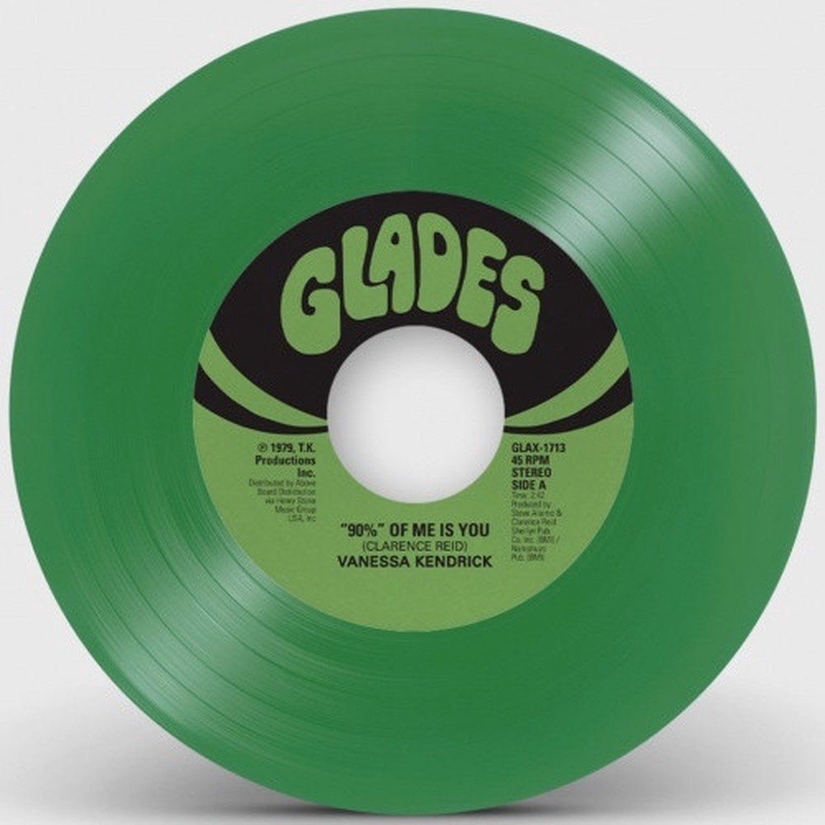 Vanessa Kendrick / Gwen McCrae – 90% Of Me Is You – 7″ Colored Vinyl