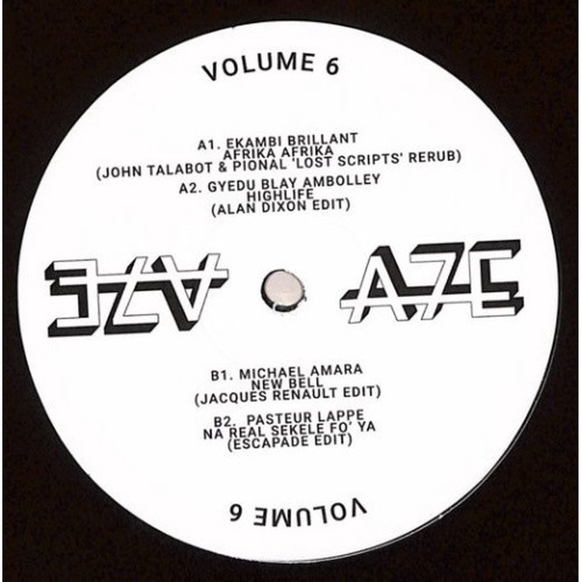 Various Artists – A7 Edits Vol. 6 – 12″ Vinyl