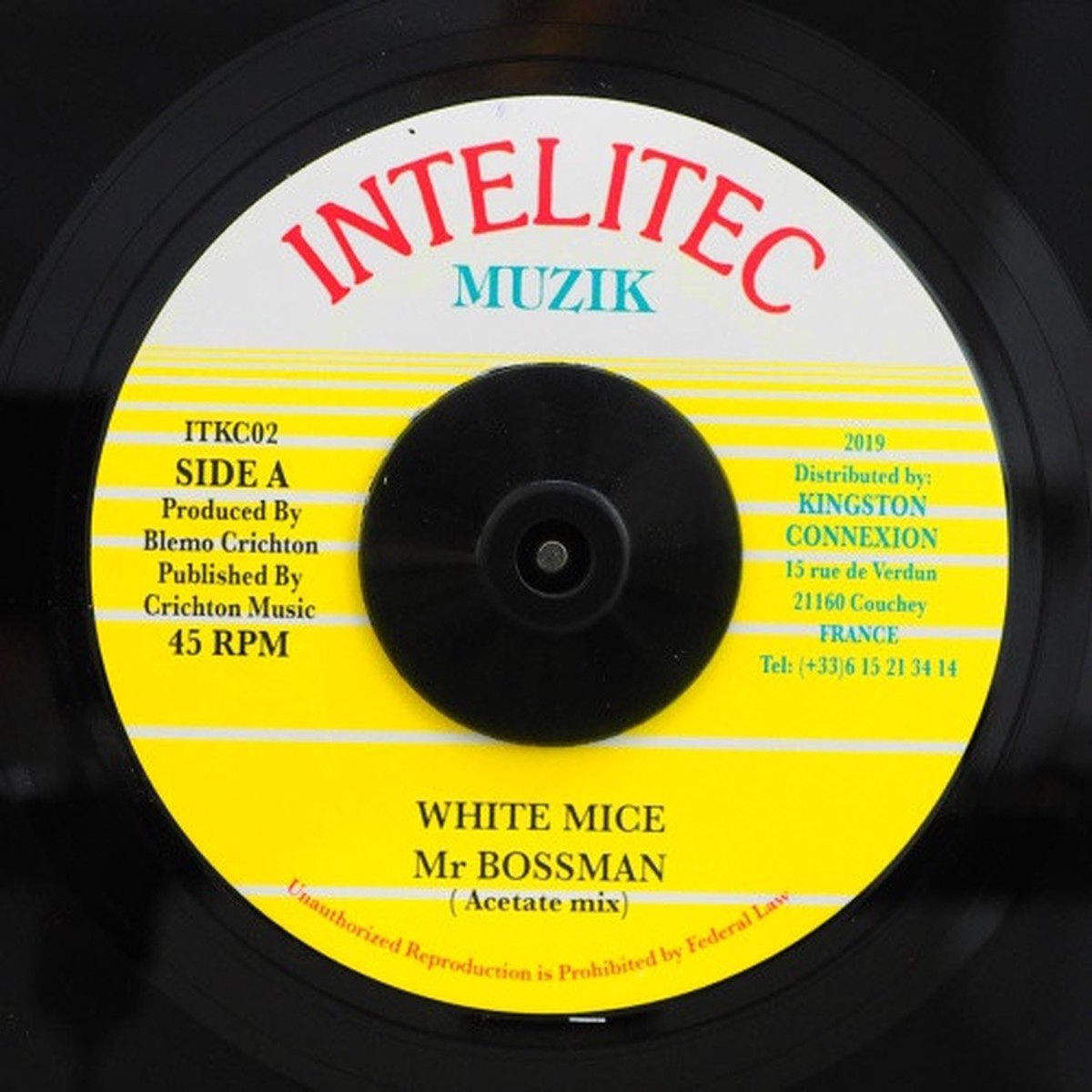 White Mice – Mr Bossman – 7″ Vinyl