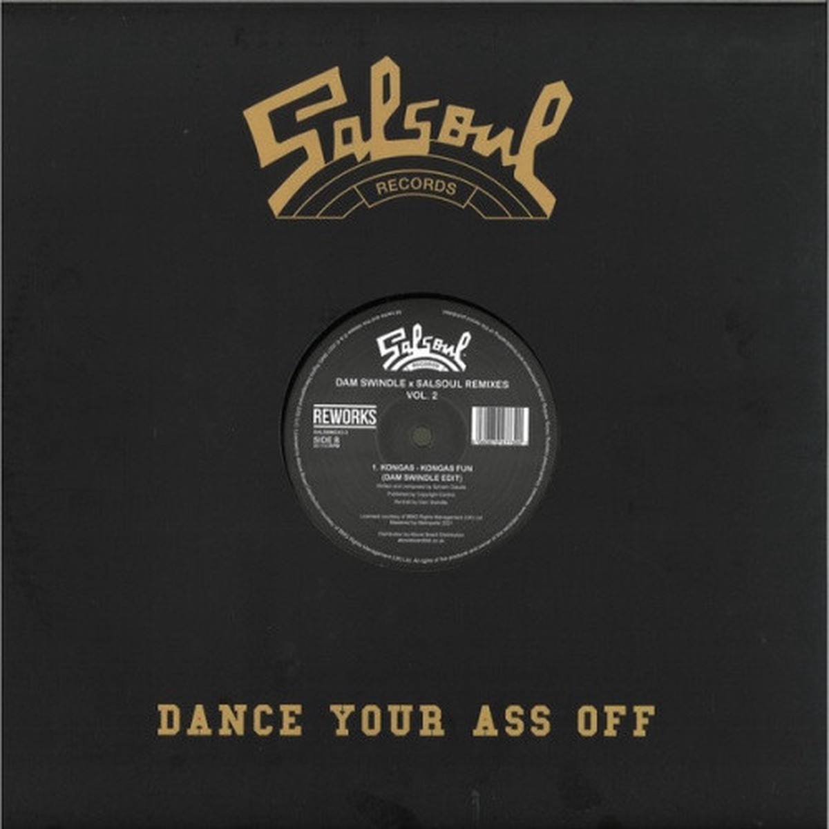 Dam Swindle – Salsoul Remixes Vol. 2 – 12″ Vinyl