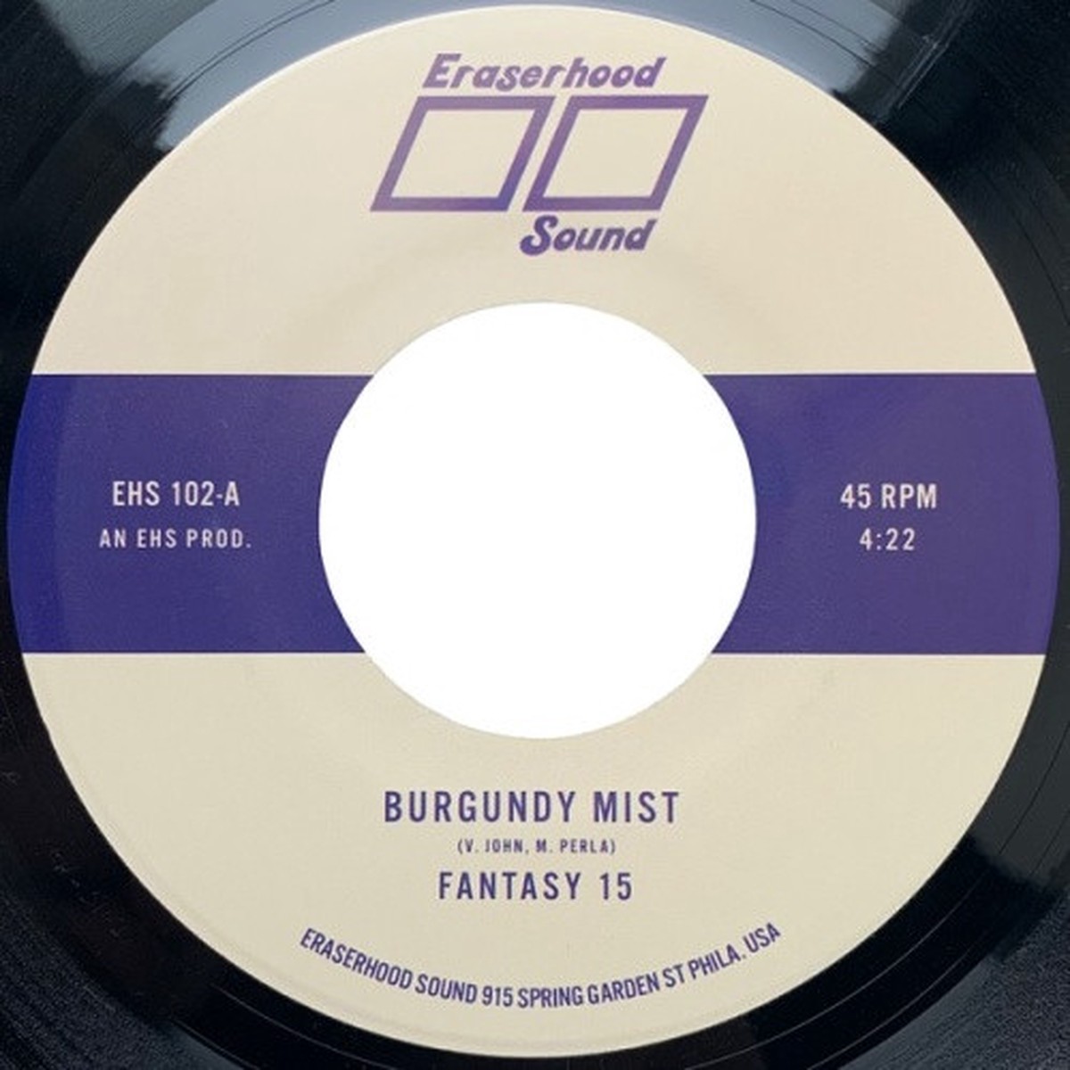 Fantasy 15 – Burgundy Mist / Percy St. – 7″ Vinyl