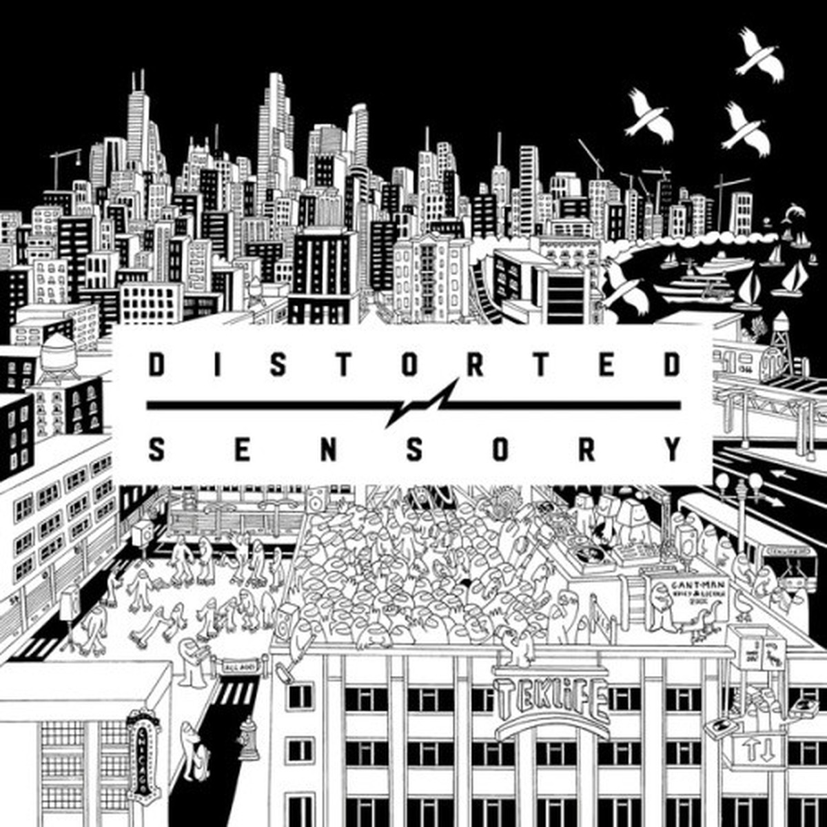 Gant-Man – Distorted Sensory – 12″ Vinyl