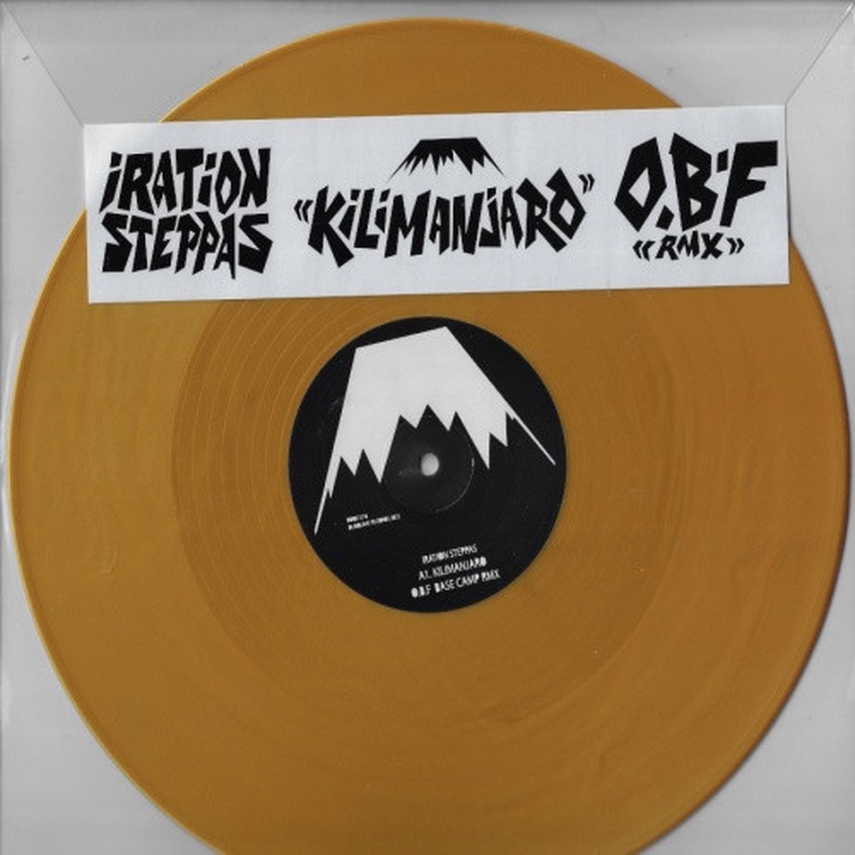 Iration Steppas – Kilimanjaro (O.B.F Remix) – 12″ Colored Vinyl