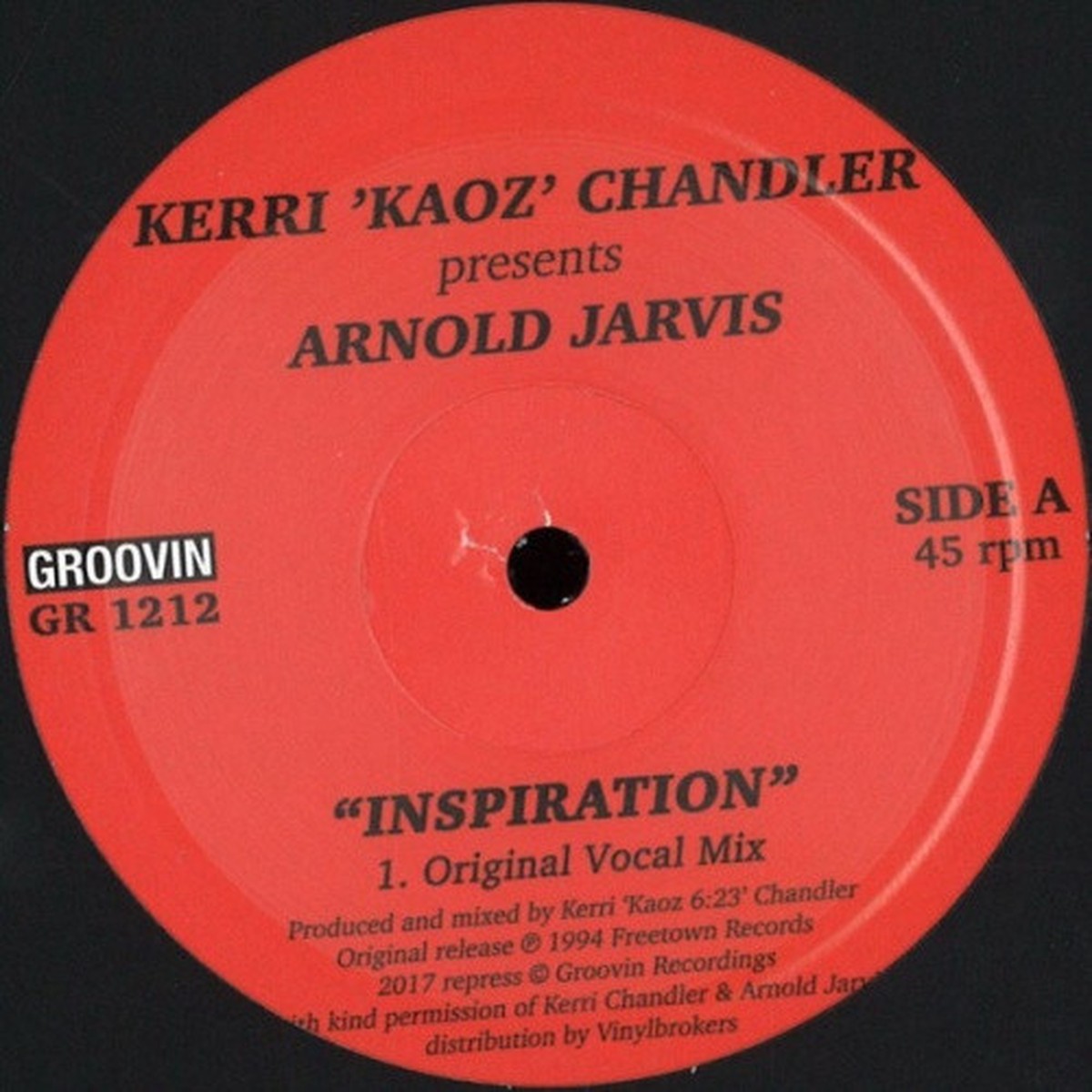 Kerri ‘Kaoz’ Chandler – Inspiration – 12″ Vinyl