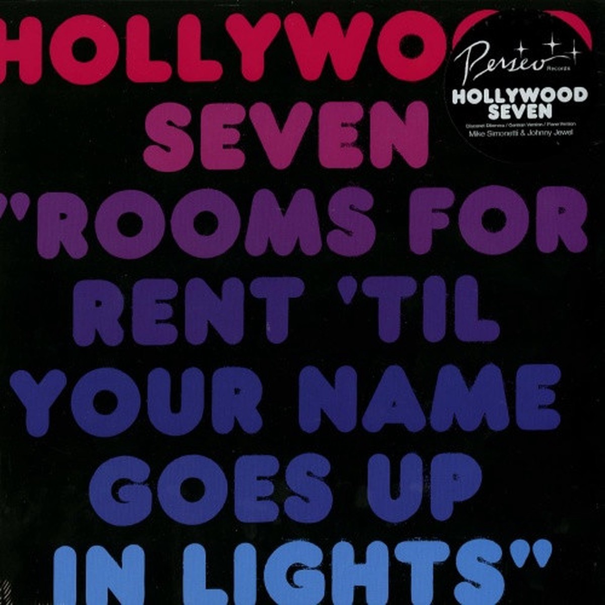 Mike Simonetti & Johnny Jewel – Hollywood Seven – 12″ Vinyl