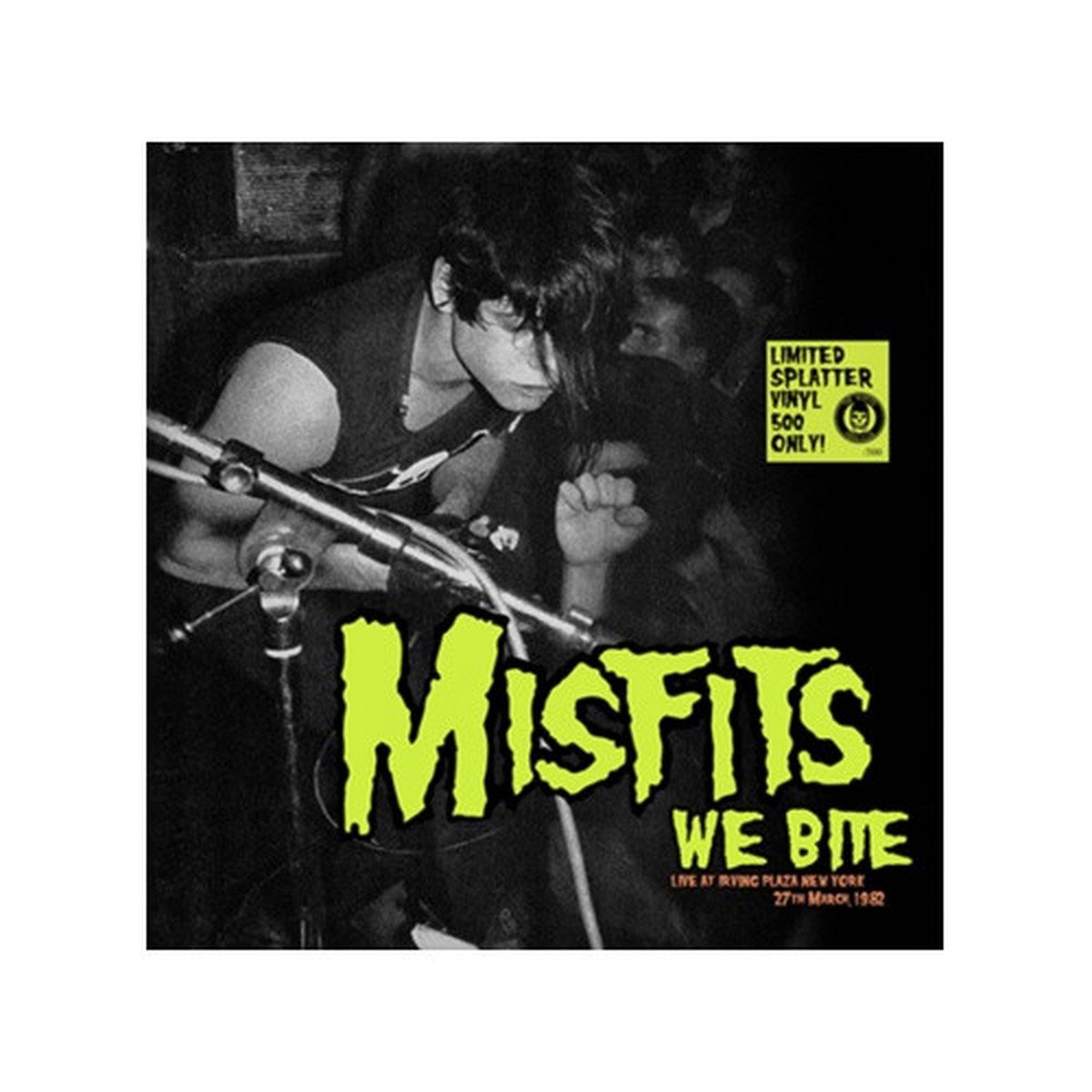 Misfits – We Bite (Live At Irving Plaza, New York 27th March 1982) – LP Colored Vinyl