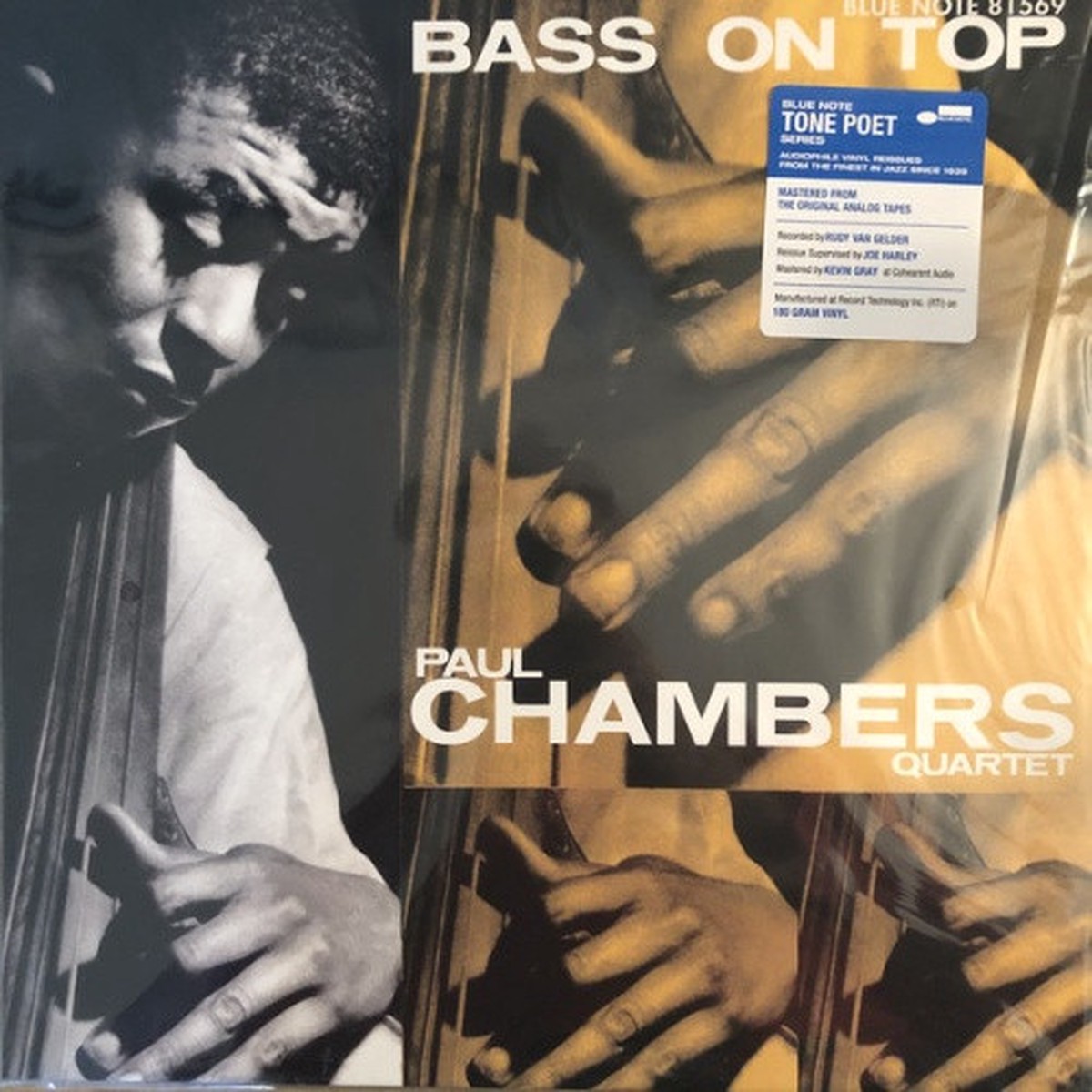 Paul Chambers Quartet – Bass On Top – LP Vinyl