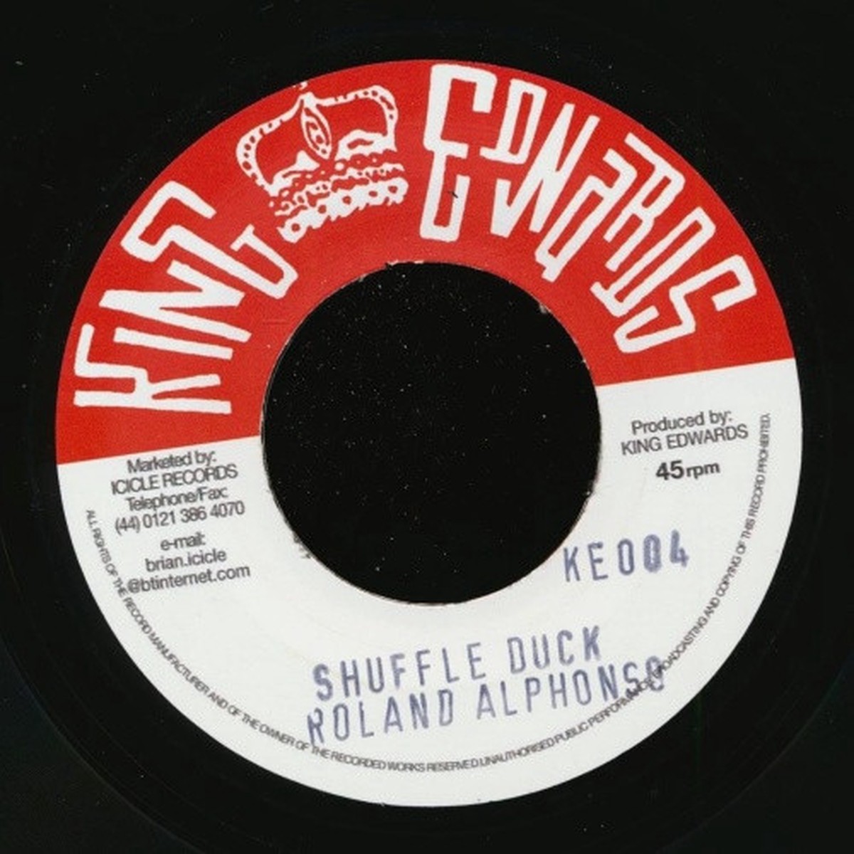 Roland Alphonso / Higgs & Wilson – Shuffle Duck / Love Not For Me – 7″ Vinyl
