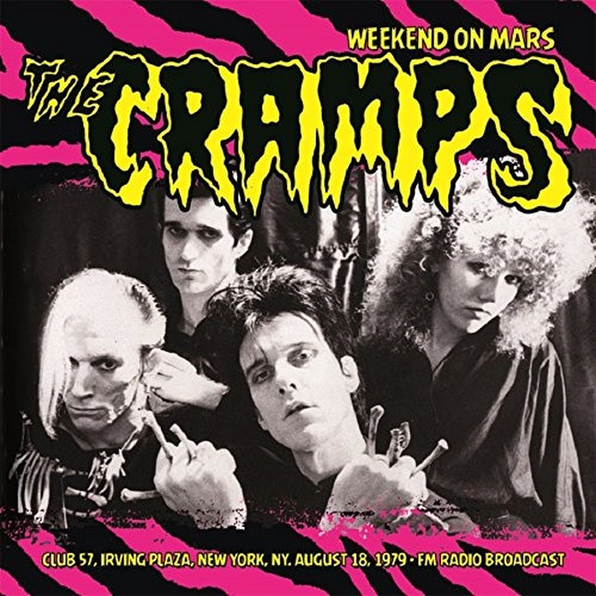 The Cramps – Weekend On Mars – Club 57, Irving Plaza, New York, NY Aug. 18, 1979 – LP Vinyl