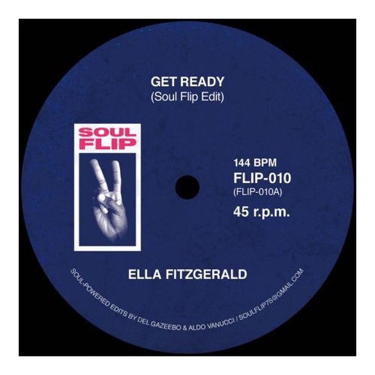 Ella Fitzgerald / Tammi Terrell – Get Ready / Two Can Have A Party (Edits) – 7″ Vinyl