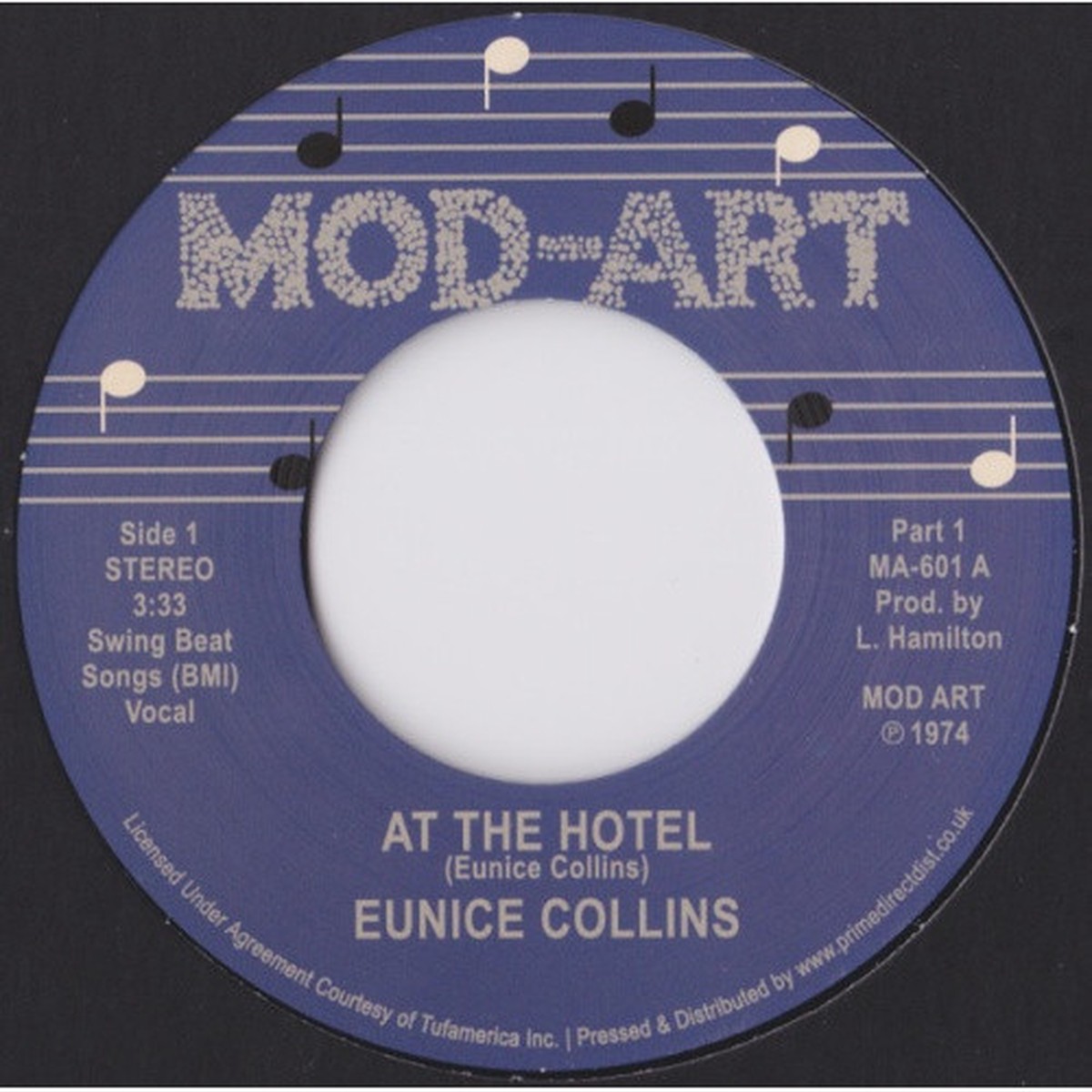 Eunice Collins – At The Hotel RSD – 7″ Vinyl