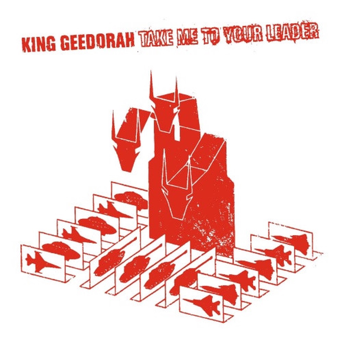 King Geedorah – Take Me To Your Leader – 2x LP Vinyl+7″