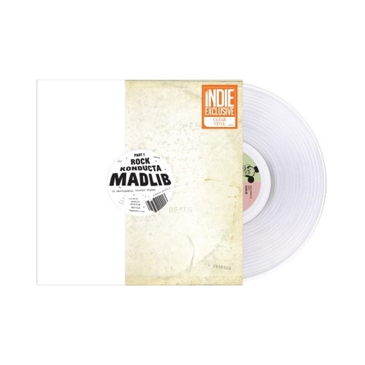 Madlib – Rock Konducta (Part 1) – LP Clear Vinyl